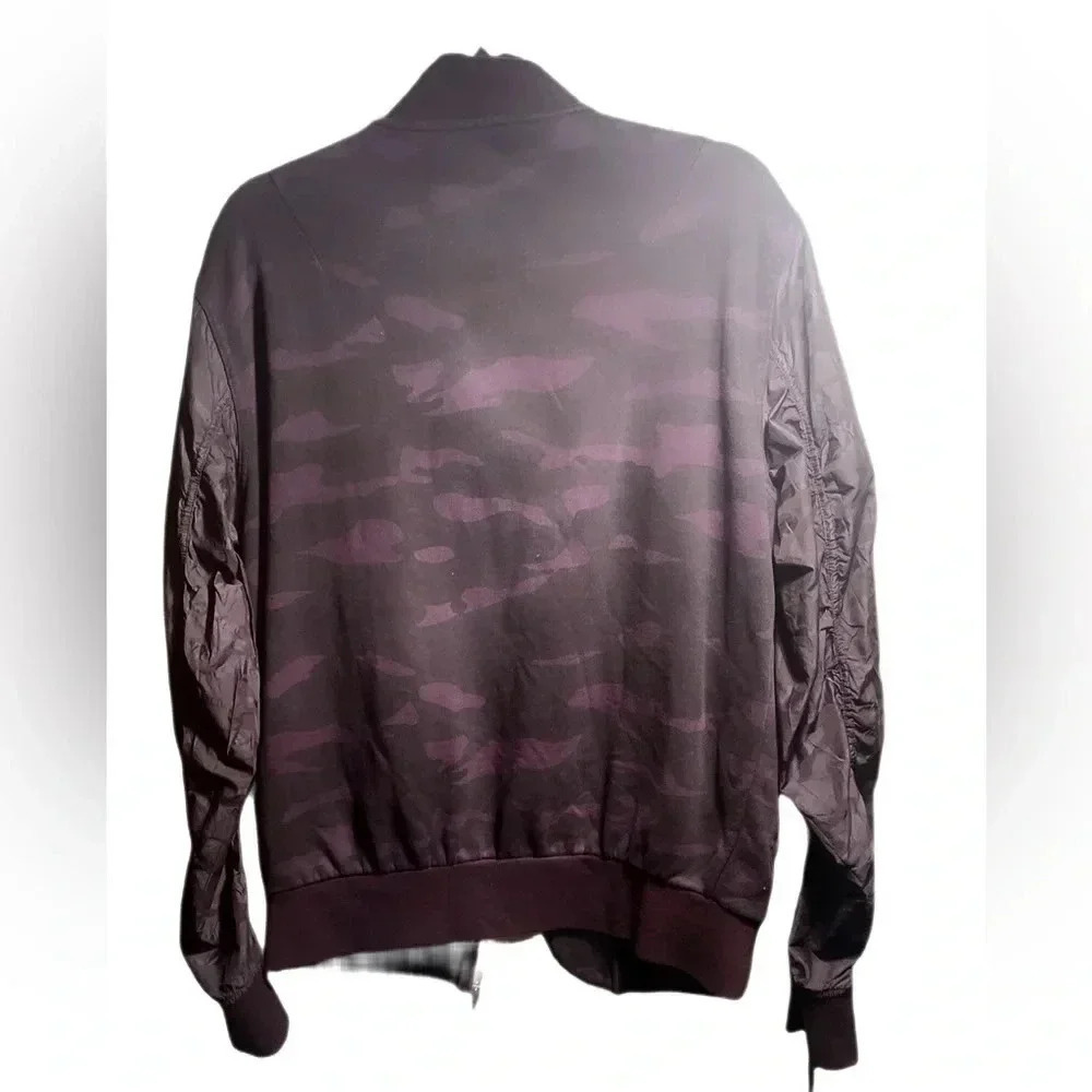 Armani Jeans full zip 2 pocket camouflage bomber csual streetwear style jacket L - Picture 6 of 6